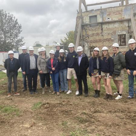 Groepsfoto restauratie Waterhof