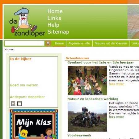 Website basisschool: groot succes