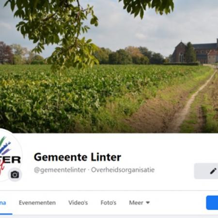 Facebook gemeente Linter