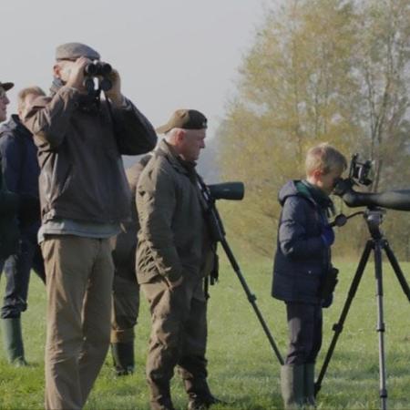  Roofvogeltelling Getevallei (Neerlinter). © Vogelwerkgroep